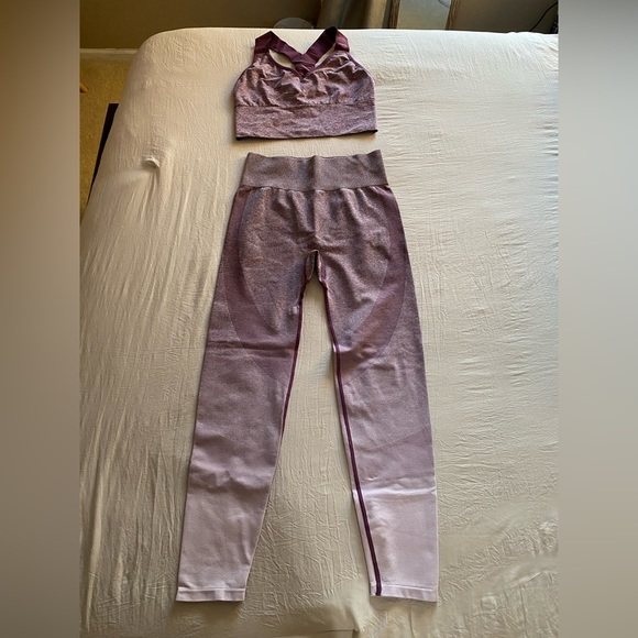 Pink workout Set - Picture 2 of 9